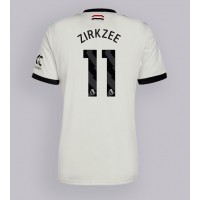 Koszulka piłkarska Manchester United Joshua Zirkzee #11 Strój Trzeci 2024-25 tanio Krótki Rękaw